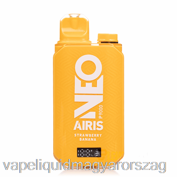 Airis Neo P9000 Eldobható Eper Banán Vape és Cigi